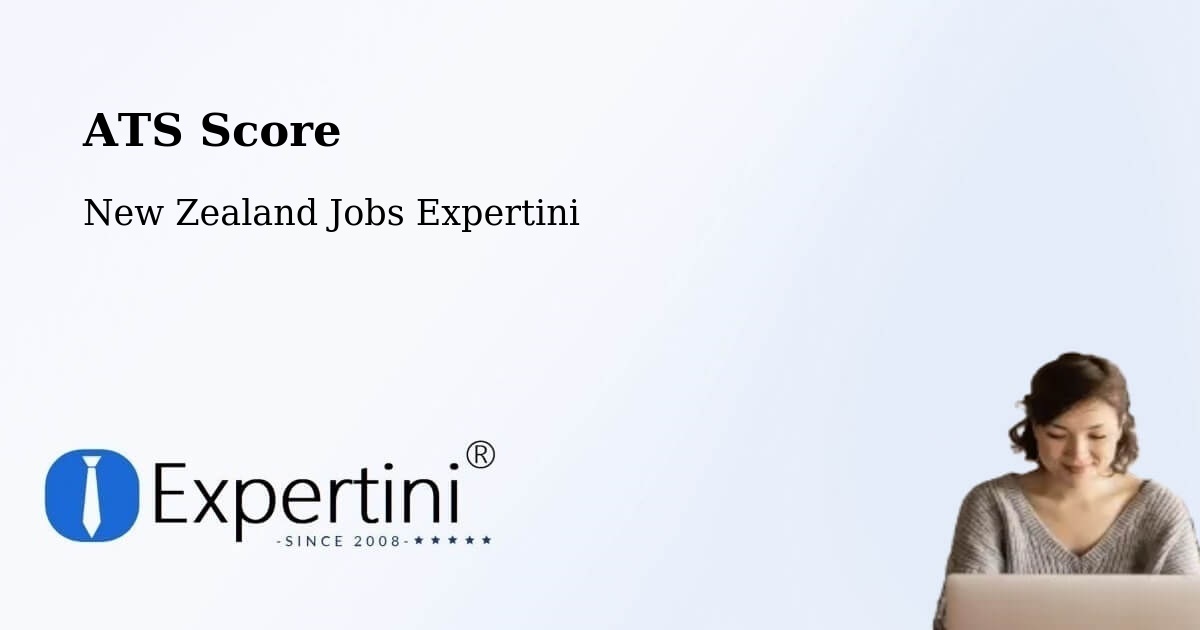 ATS Score - New Zealand Jobs Expertini