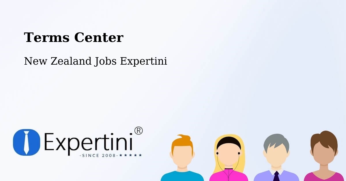 Terms of Service – Ngatea - New Zealand Jobs Expertini